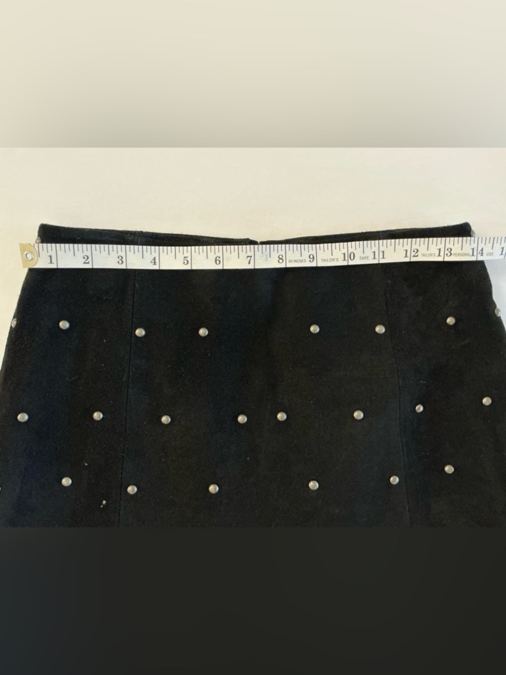 Free People Black Studded Mini Skirt - Picture 9 of 13